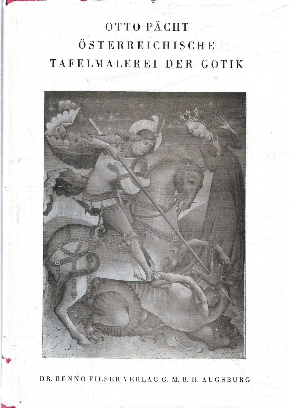 Österreichische Tafelmalerei der Gotik, Umschlag, 1929