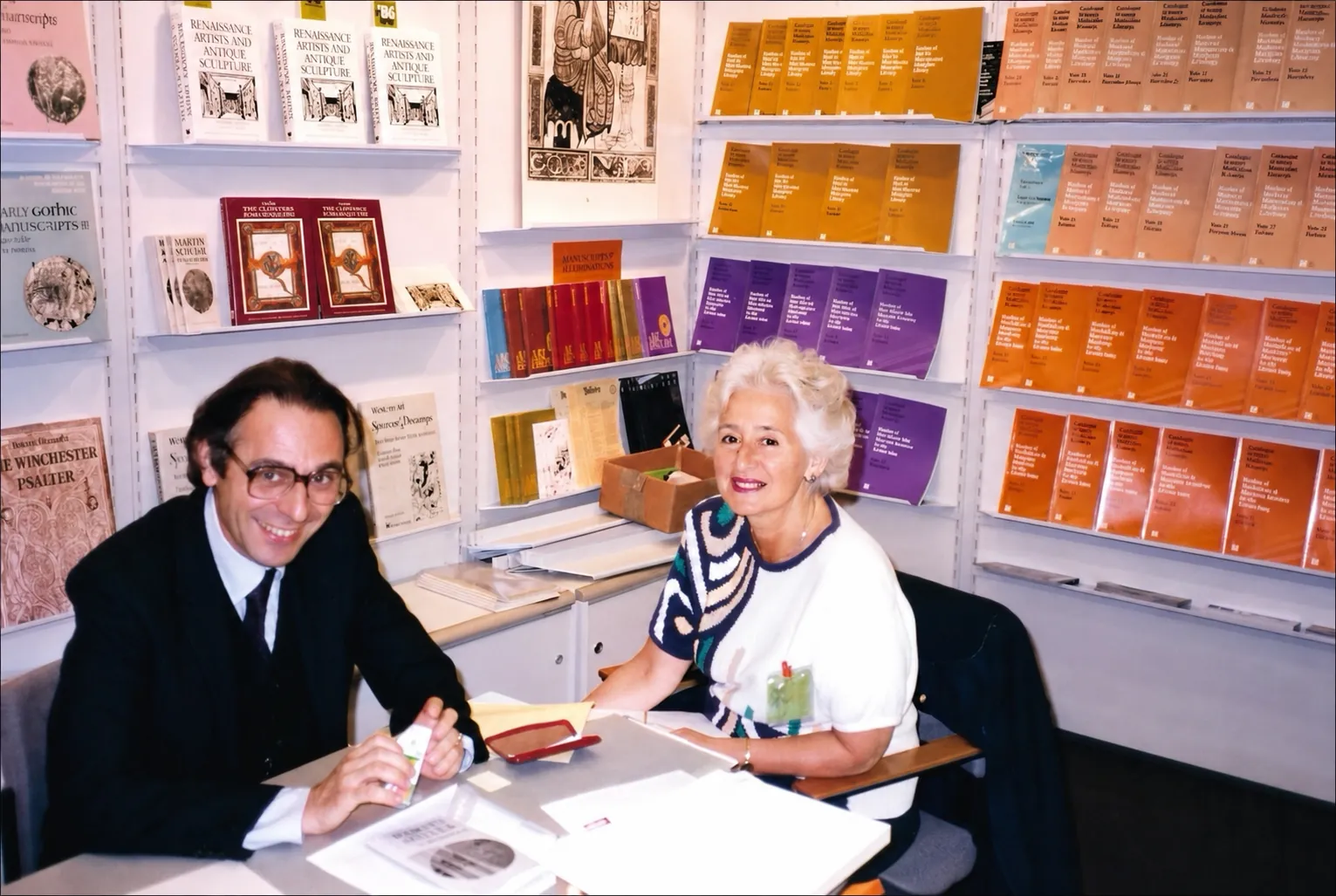 Michael Pächt und Elly Miller, Frankfurt, 1990er Jahre