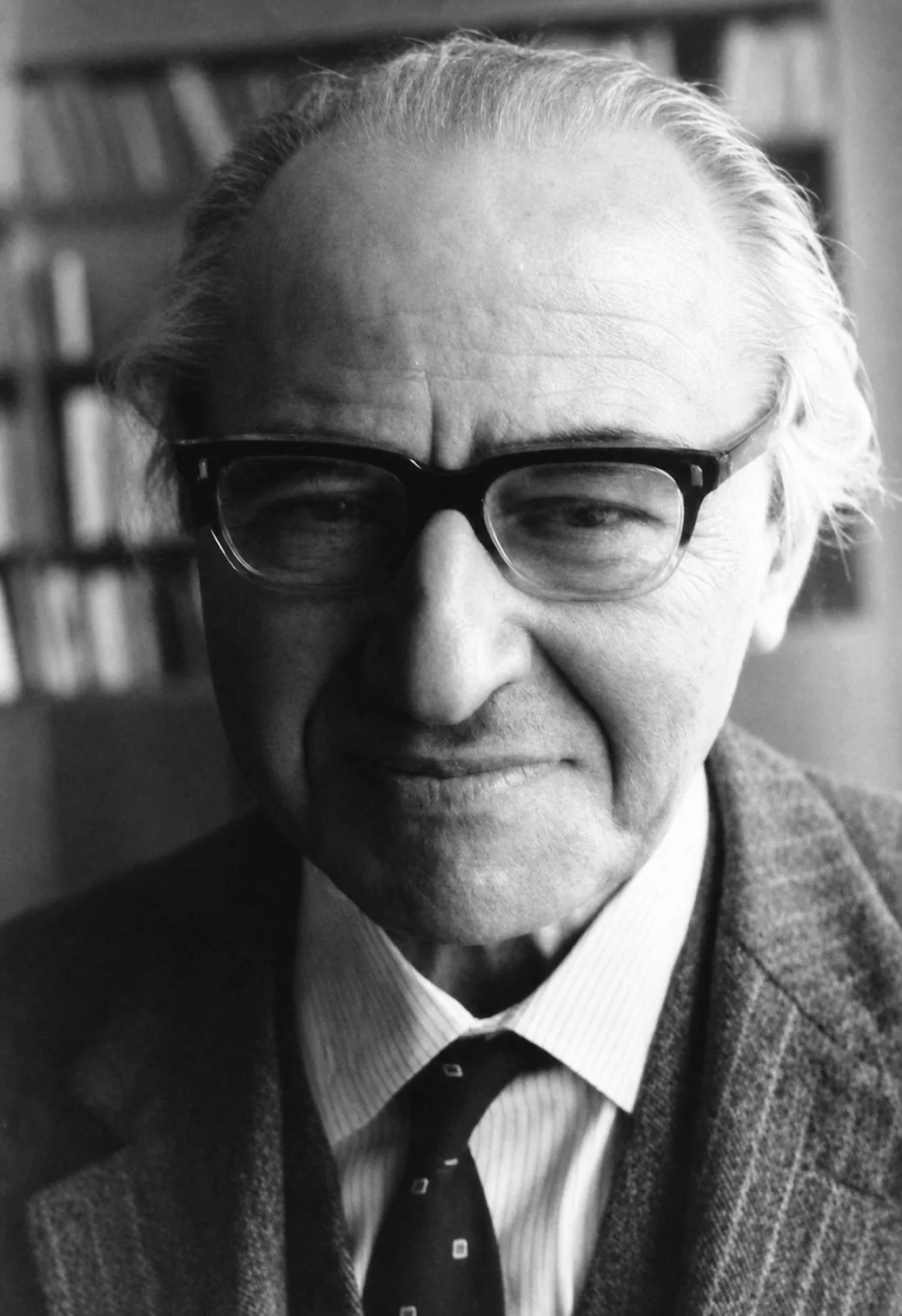 Otto Pächt, spätes Porträt, 1980er Jahre