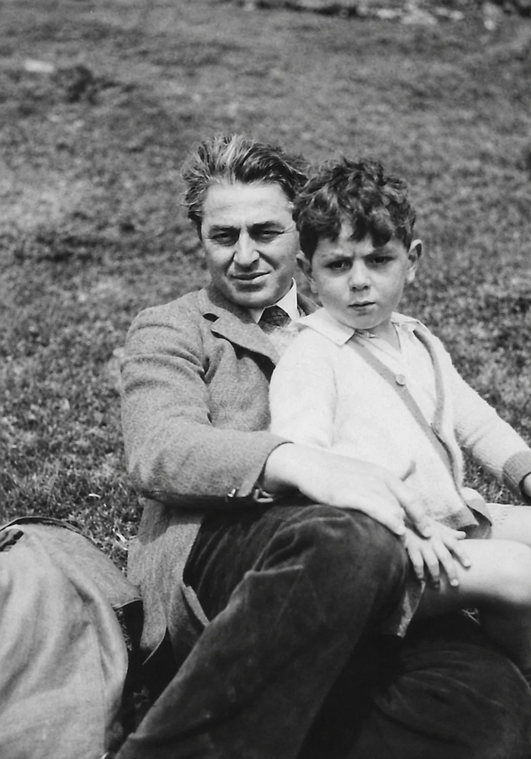Mit seinem Sohn Michael, Oxford