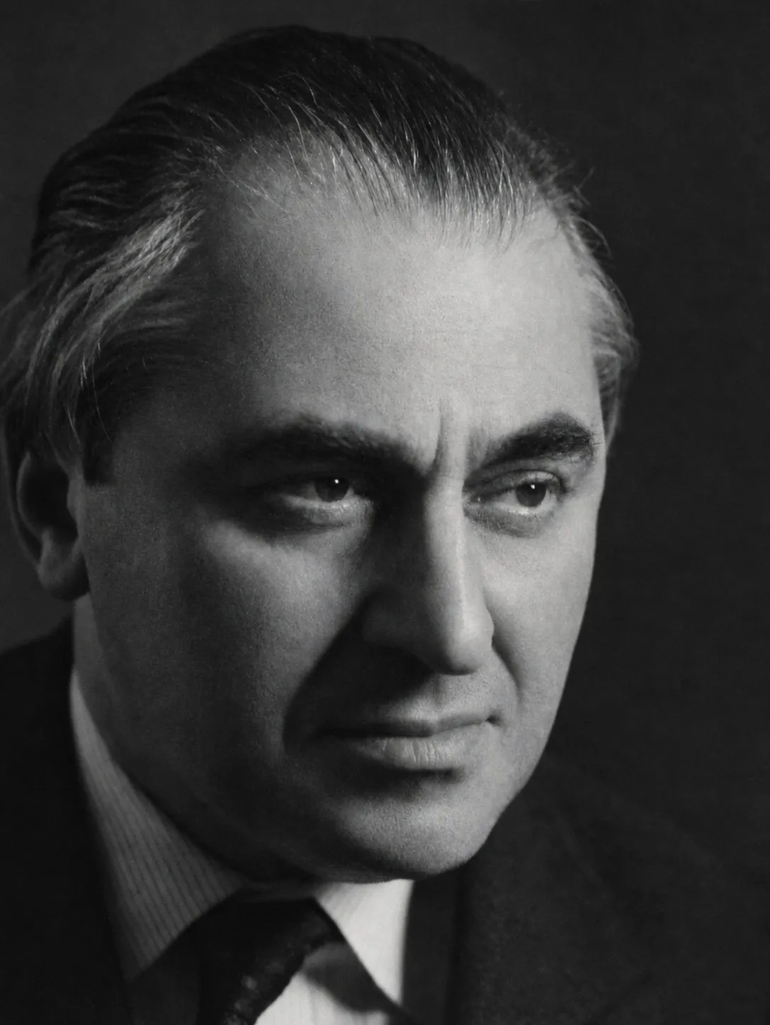 Otto Pächt, Porträt, Nahaufnahme